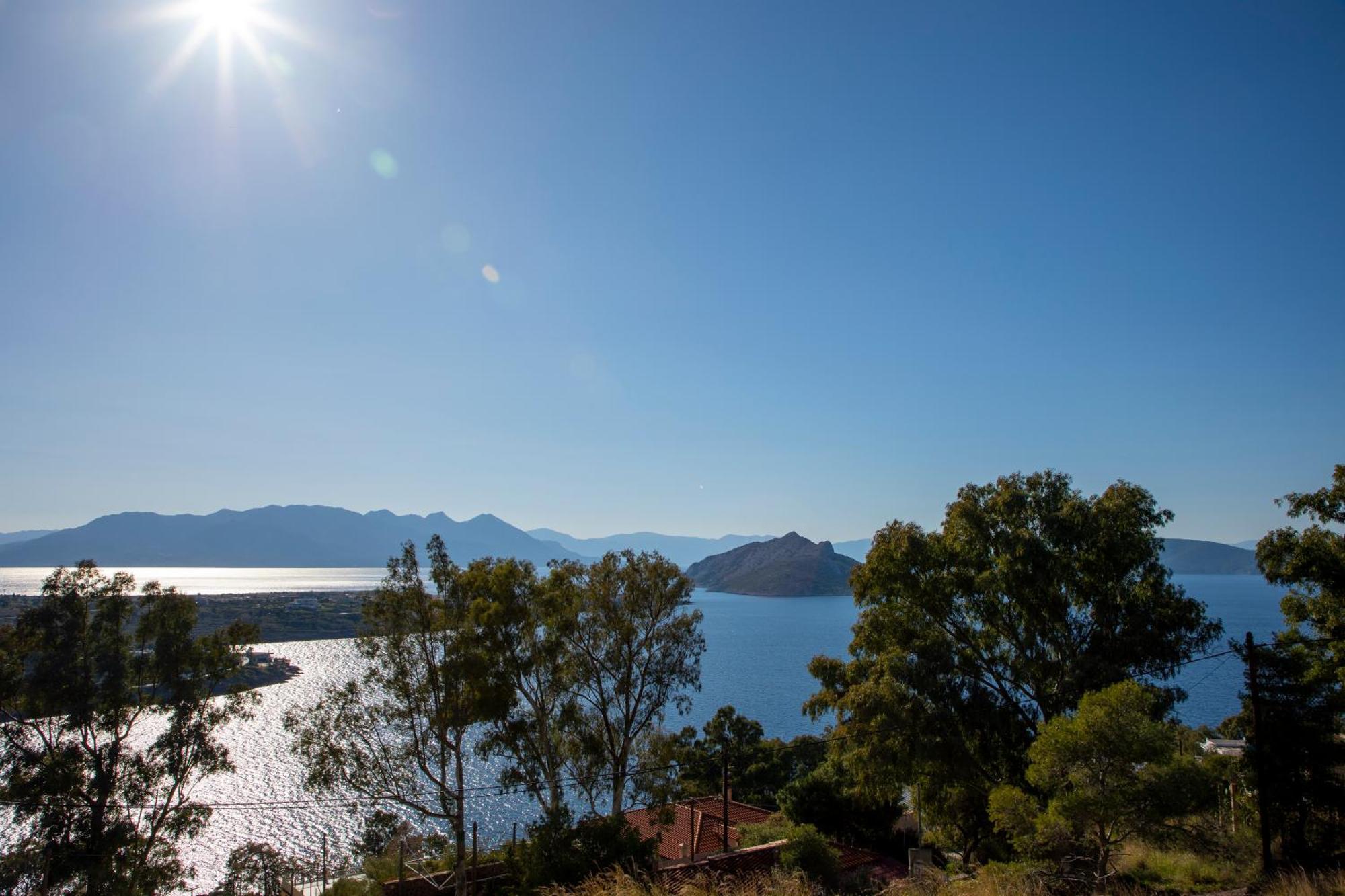 Aegina Sea View Villa Eginitissa Zewnętrze zdjęcie